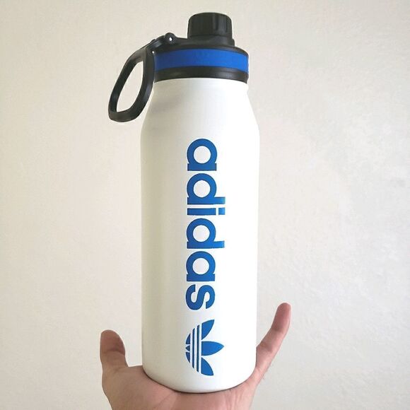 Adidas Originals Trefoil Hot Cold Drink Flask New - Picture 1 of 3